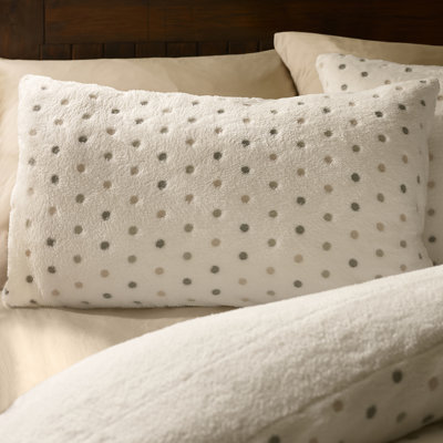 Cosy Spot Fleece Duvet Cover Set