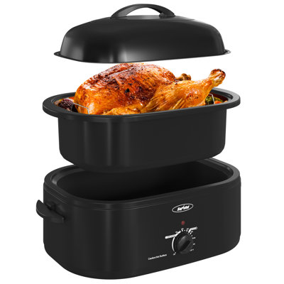 Sunvivi Electric Roaster Oven with Removable Pan