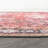Labarbera Machine Washable Red/Gray Non-Slip Backing Area Rug-1331029485