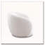 Fauteuil d'appoint pivotant rembourré Boucle-1733872562
