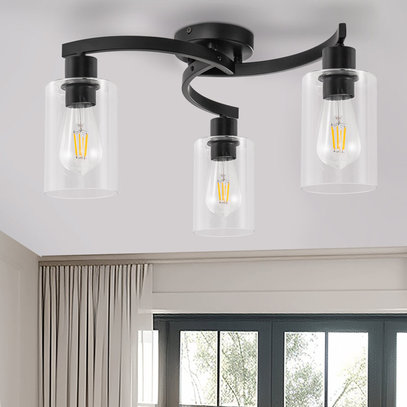 Hebersham Semi Flush Mount Pendant Light