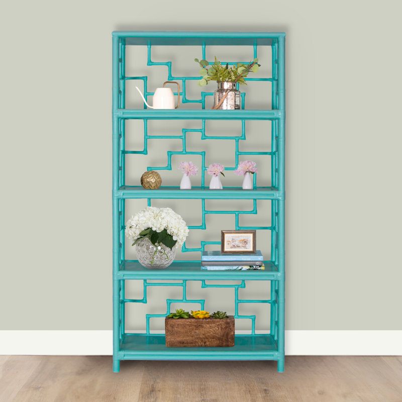 Tibet Bookcase, Turquoise