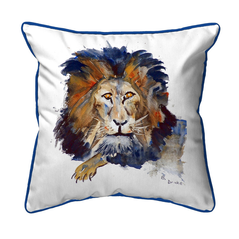 Housse et insert de coussin extérieur Lion, Petit