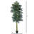 Double Stalk Golden Cane Artificial Palm Tree