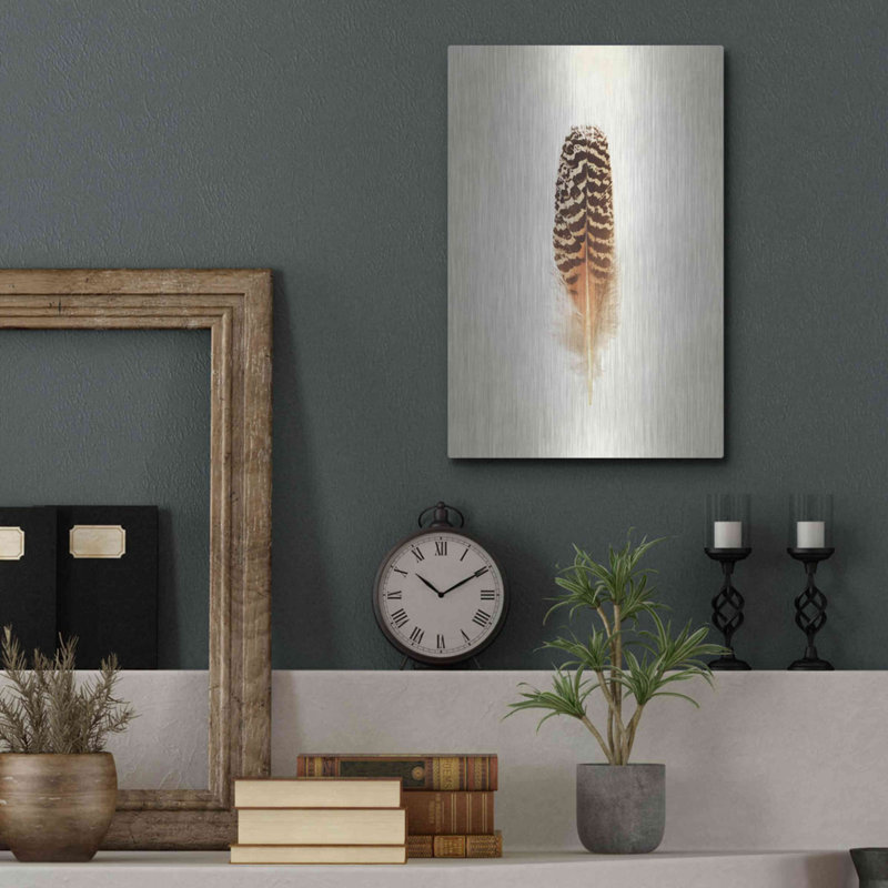 «Feather I» par Debra Van Swearingen, H 16 po x l 12 po