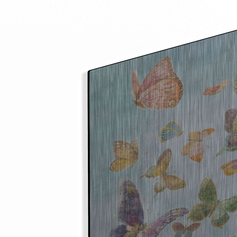 «Beautiful Butterflies V3 Square» par Danhui Nai, H 36 po x l 36 po