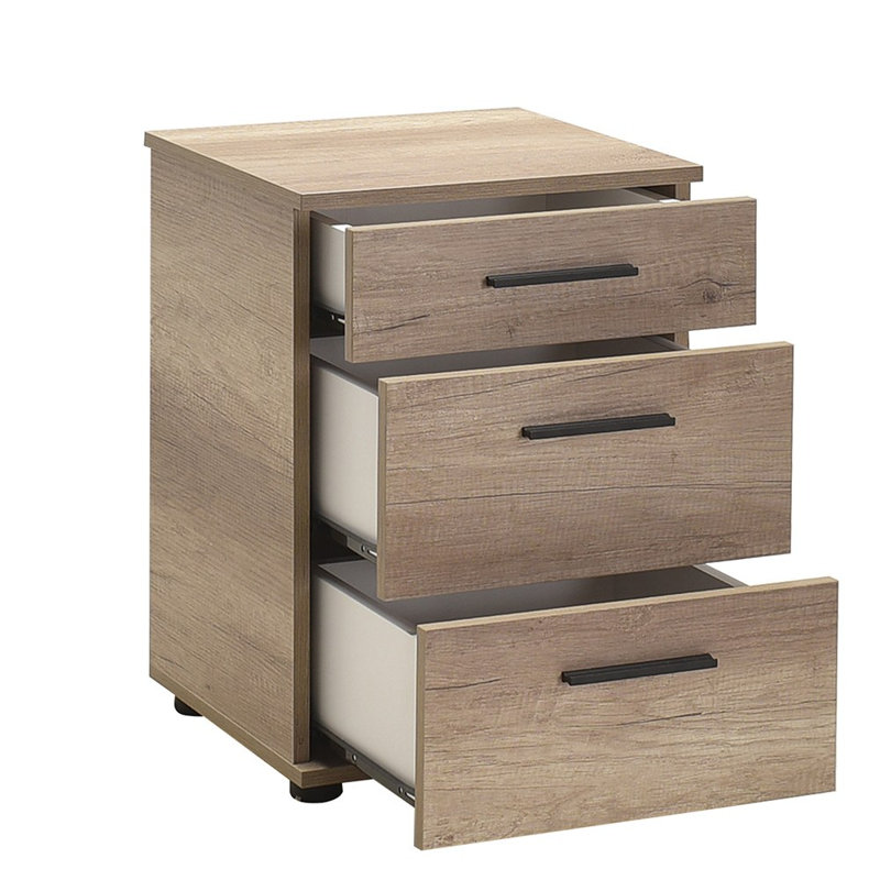 Sorah 40cm W Manufactured Wood Bedside Table