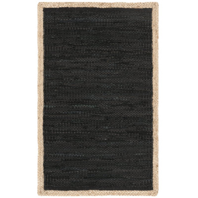 Zeitler Hand Woven Cotton Solid Color Rug in null