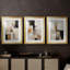 ABSTRACT Series CCCCLXIV - Impression sur mesure encadrée de qualité supérieure - 3 pièces-2125309634-2125309635