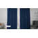 Double Pinch Pleat Extra Long & Extra Width Decorative Single Curtain Panel