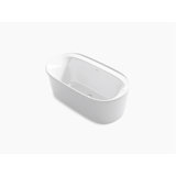 Spectacle 60.25" x 32.25" Freestanding Bath