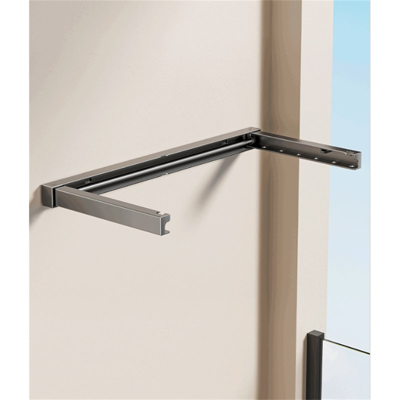 Portant à vêtements rétractable Spacesaver, H 1,88 po x l 24,8 po x P 12 po