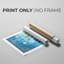 Alphabet sous-marin - Impression sur toile seulement - NON-CADRE-1904472846