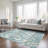  Malek Indoor/Outdoor Area Rug with Non-Slip Backing-1450607653