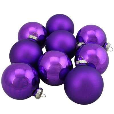 Ornement boule de Noël en verre