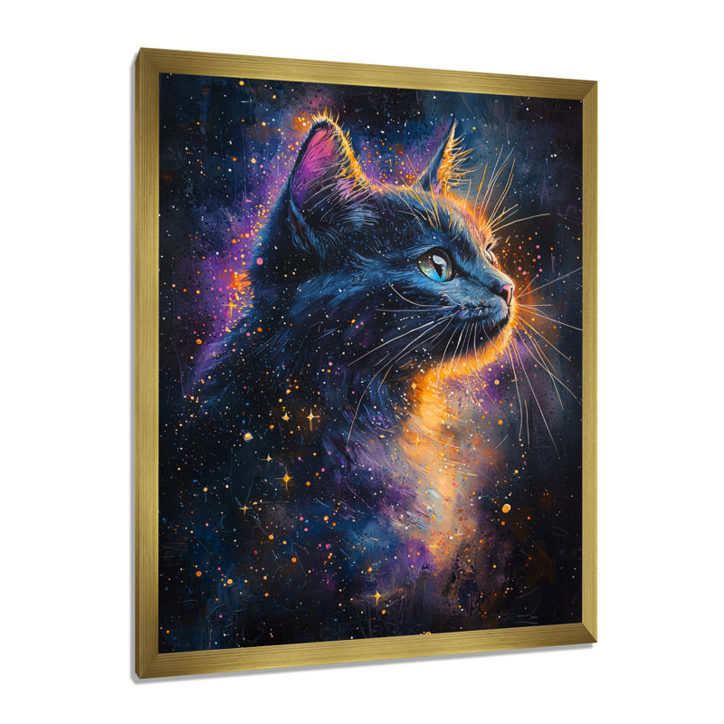 Heintzelman - Animals Wall Art Prints, H 20 po x l 12 po, Reproduction encadrée d'une seule photo, Doré