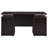 Rochelle Cappuccino 2-Drawer Office Computer Desk-2098782981