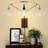 2 - Light Plug in Swing Arm Wall Sconces with Glass Shade-149192586