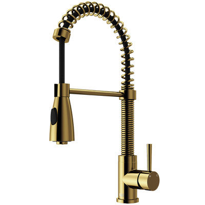 Brant 19 H 1-handle Pull-Down 2-Function Sprayer Kitchen Faucet
