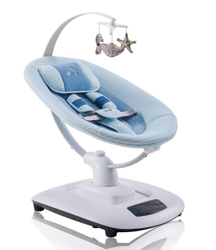 Outdoor Rocker Chair, Blue