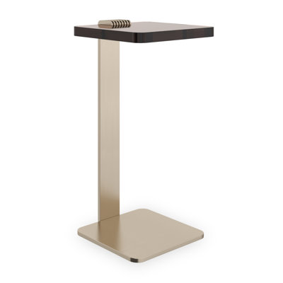 Counter Balance Glass End Table