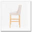 Tabouret de bar touffeté à oreilles-763535421
