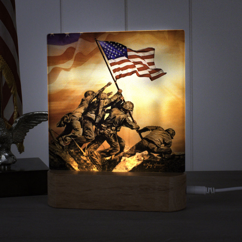 Home of the Brave Night Light