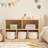 Rubber Wood 5-compartment Montessori Shelf, 35.4"l