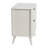 Yume Mid Century Modern Solid Wood Nightstand with 2 Storage Drawers-1865515846