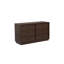 Commode 6 tiroirs noyer foncé 46,85 po-613153693