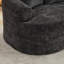 Causeuse incurvée, petit canapé en chenille avec 3 coussins, canapé profond pour appartement, salon, aucun assemblage requis-1511817542-1511817563