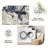 1PC Navy Blue Gold Marble Vein area rugs for Living Room, Soft and Comfortable, Suitable for all seasons, easy-to-maintain, machine washable Indoor floor mat, Under Table Farmhouse suitable for dining room, bedroom, entryway, home office, patio,-276686375
