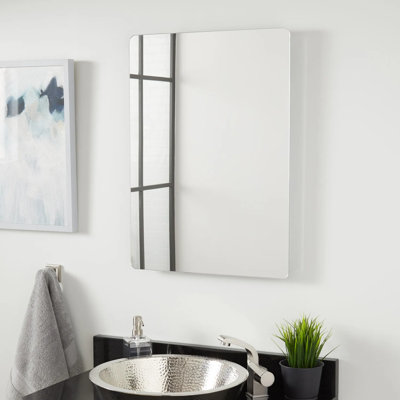 Fleming Lighted Bathroom Mirror