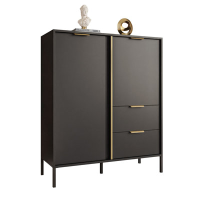 Amei 2 Drawer 103.3cm W Combo Dresser