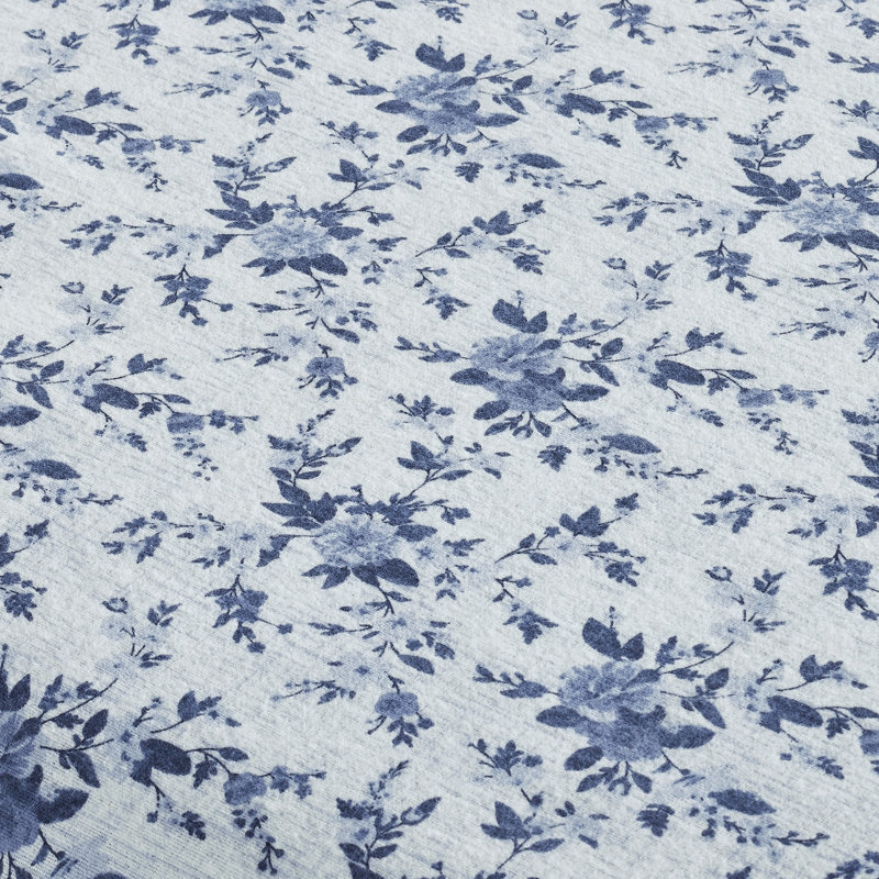 Modern Threads 4-Piece 100% Cotton Flannel Sheet Set – Soft and Durable for Every Season, Brittany Floral, Twin Sheet Set