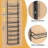 Wall Spice Rack with Adjustable Racks