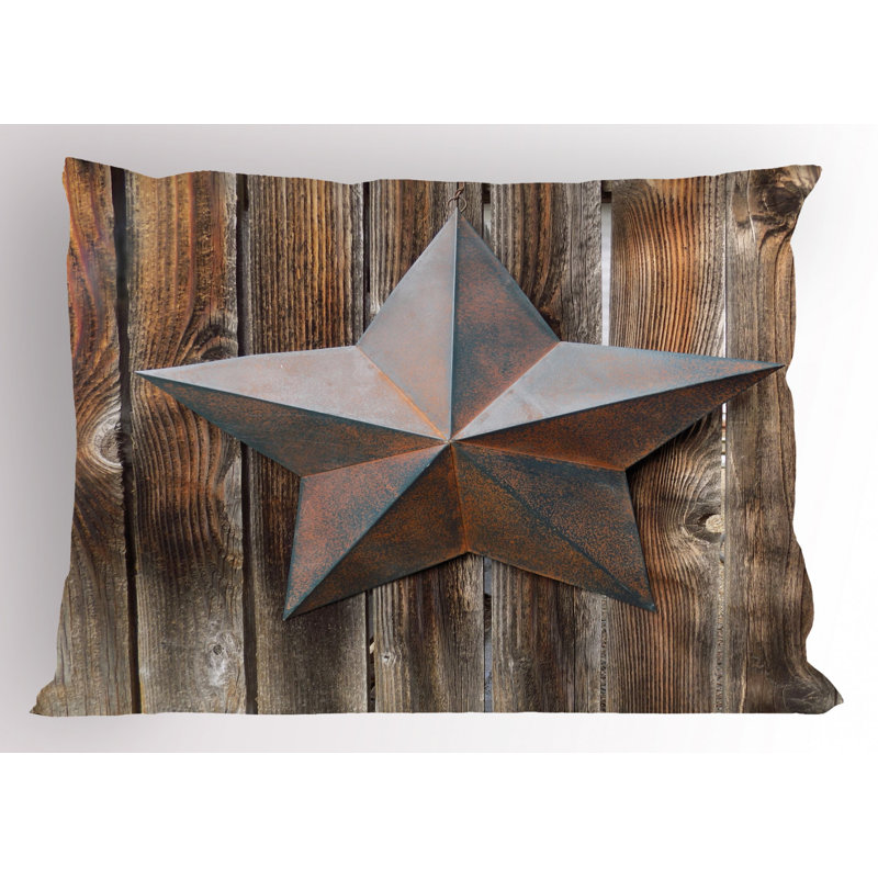 Star Polyester Sham Set, Queen