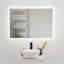 Miroir de salle de bain polyvalent avec température de couleur réglable et fonction de gradation