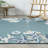 Coastal Border Indoor/Outdoor High-Low Area Rug-1323987271