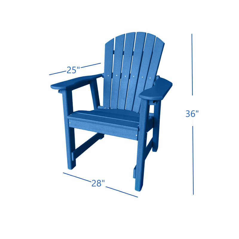 Fauteuil de salle à manger Kleinman, Bleu