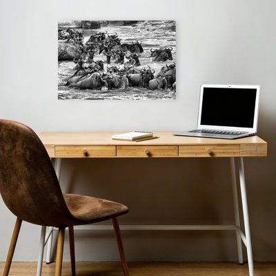 Reproduction d'art mural, art dramatique abstrait, grande transition