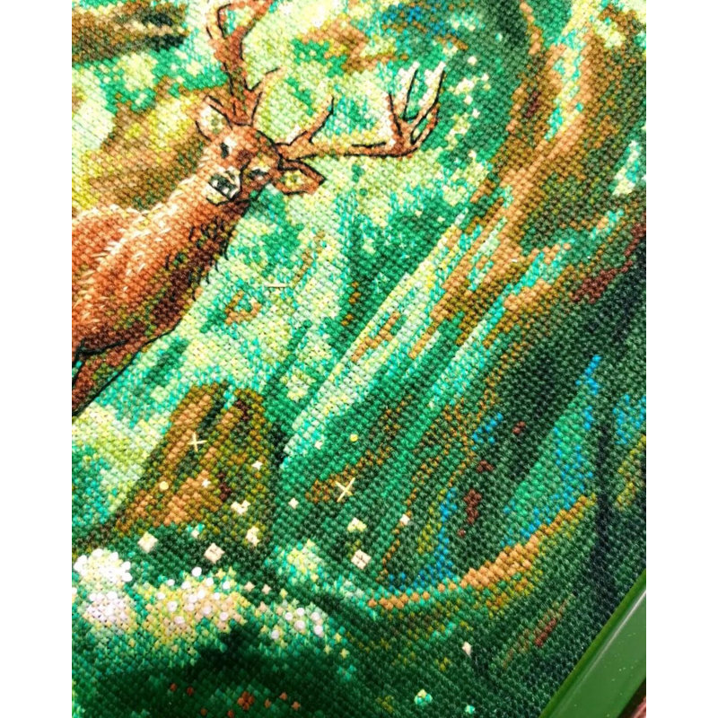  Kit de point de croix compté Forest Spirit R2116
