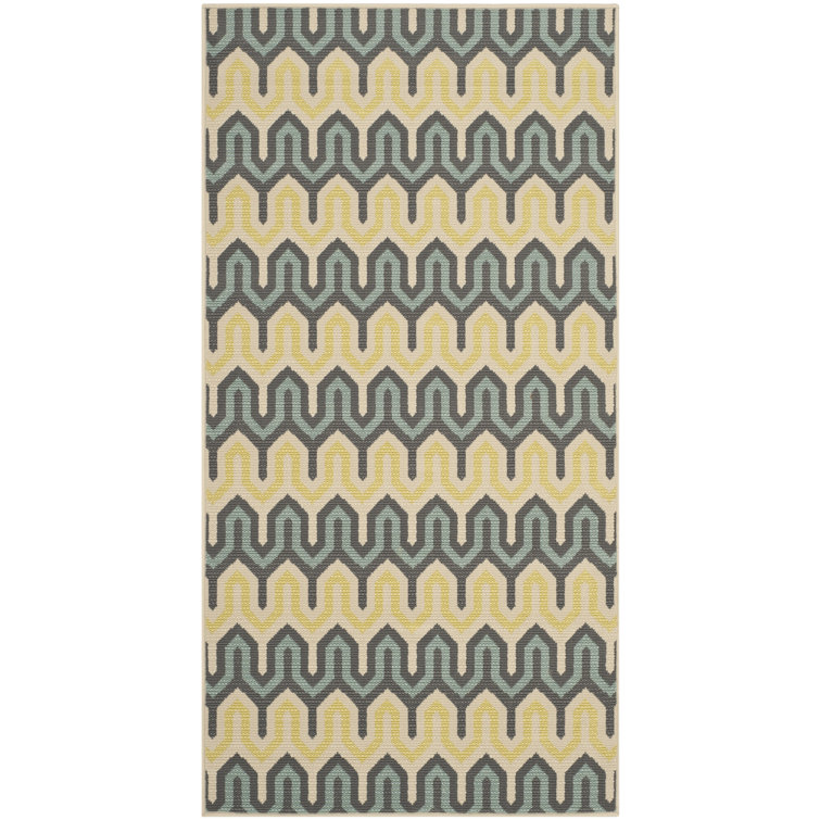 Tapis vert / bleu Kelston
