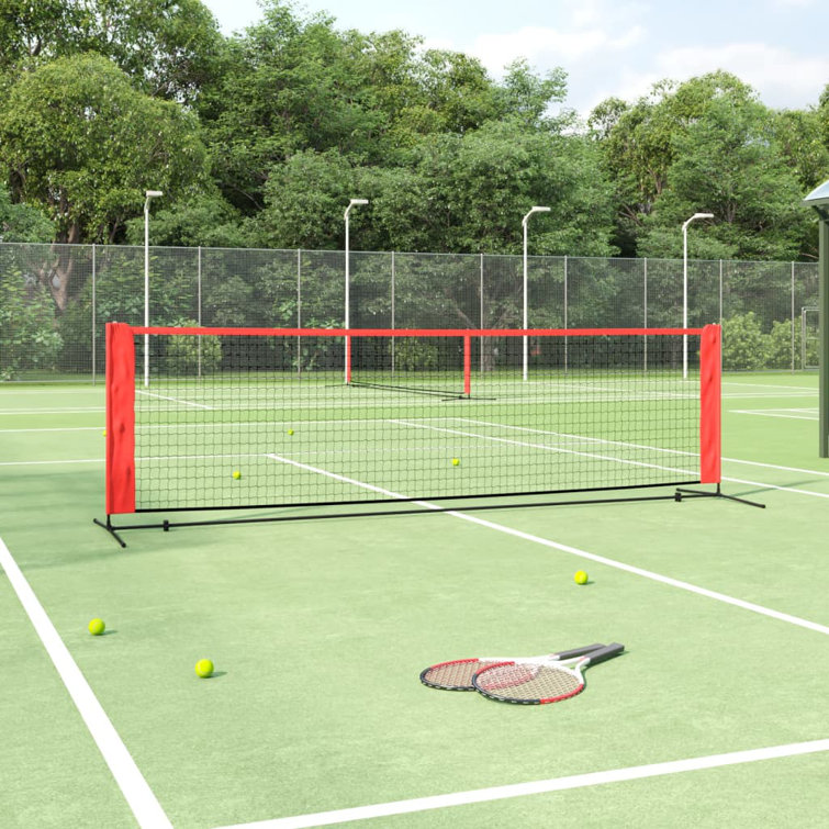 vidaXL Tennis Net - Polyester Sports Net with Steel Frame