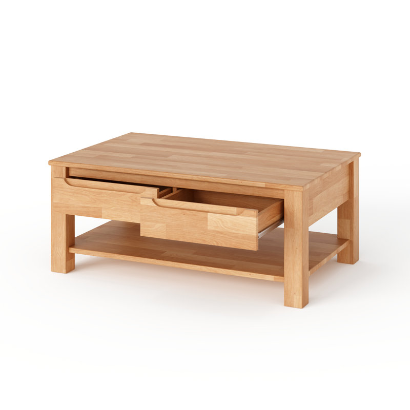 Emraan Four Leg Coffee Table with Storage