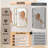 Marleth Modern Rectangular Bathroom Vanity Mirrors Mounted Wall Mirror High-Strength Tempered Glass-724522978-737523916