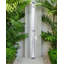 ELQUI Solar Powered Temperature Controlled Stainless Steel Free Standing Outdoor Shower and Footwash Spout