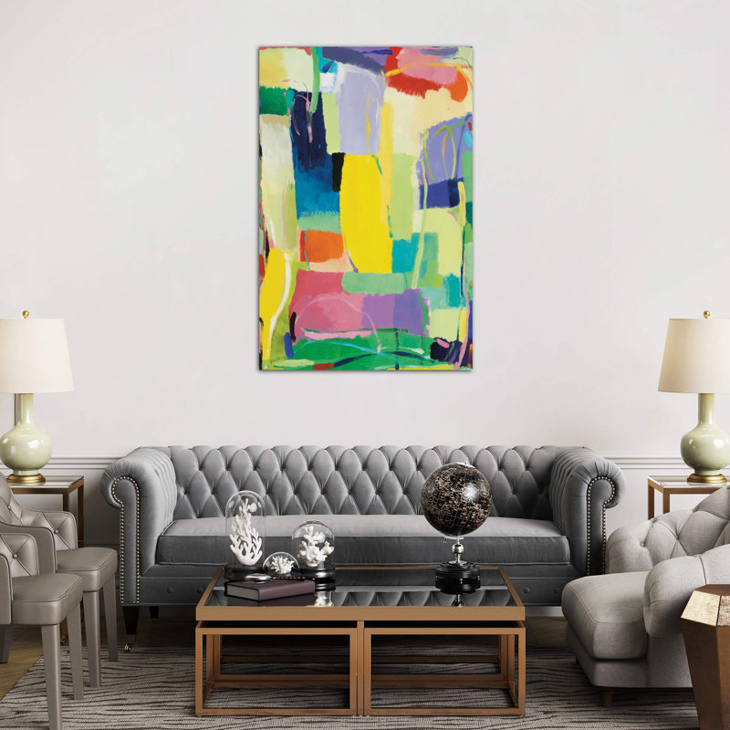 Urban Essay XV by Kim Parker - Wrapped Canvas Painting, 66.04 cm H x 45.72 cm W x 1.91 cm D