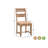 Chaliyah 6 - Person Solid Wood Solid Wood Top Double Pedestal Dining Set-99316480