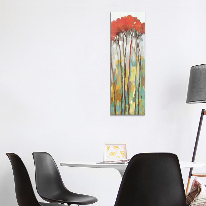 Standing Tall I by Allison Pearce - Panoramic Painting on Canvas, 121.92 cm H x 40.64 cm W x 1.91 cm D, Wrapped Canvas